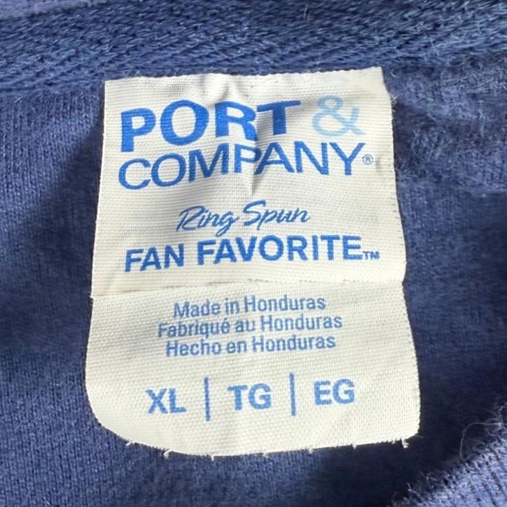 Wanchor novelty navy blue crewneck pullover Size XL - Picture 4 of 8